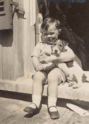 Photograph from Reg Langlois’s archive: I arrived