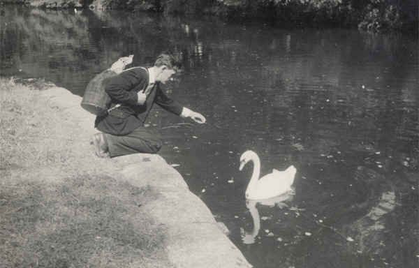 Photograph from Reg Langlois’s archive: Honeymoon
