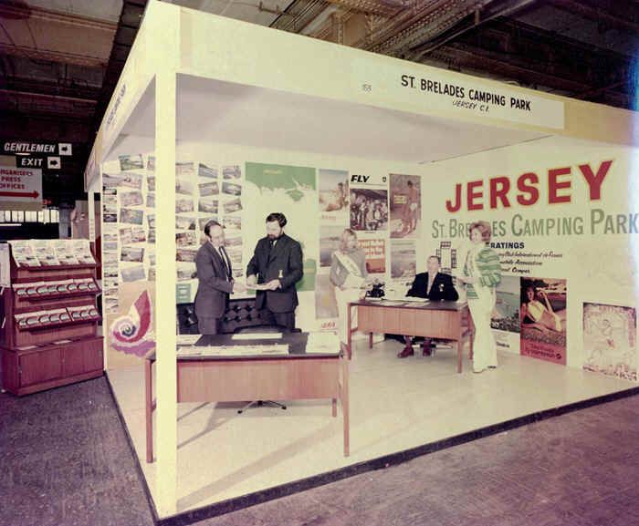 Photograph from Reg Langlois’s archive: Making an exhibition - of ourselves