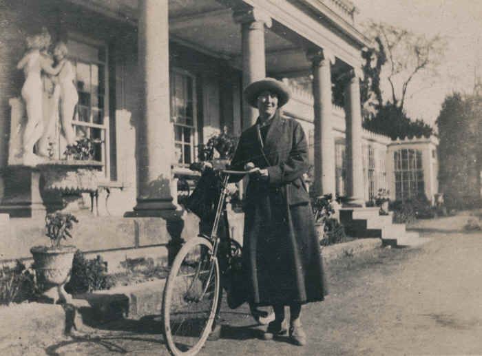 Grandma Langlois was a bit of a dare devil in those days
