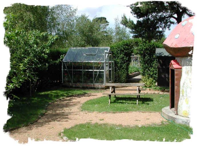 Building the Fairy Garden in 2005